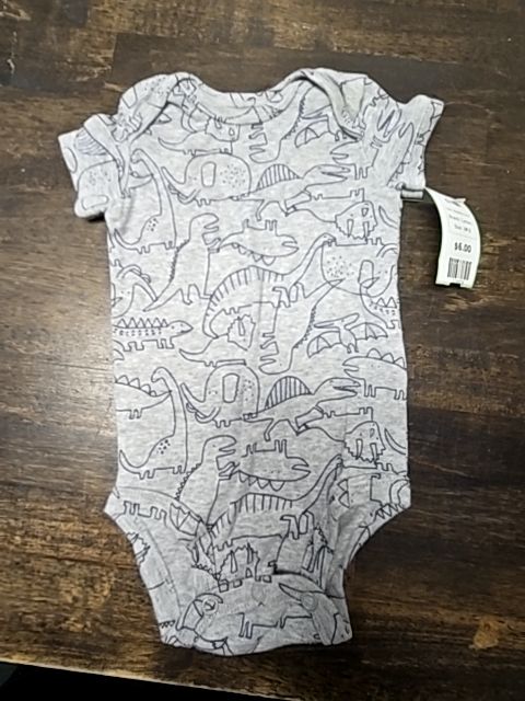 Grey/Navy Dino Carters Outfit, 3M B