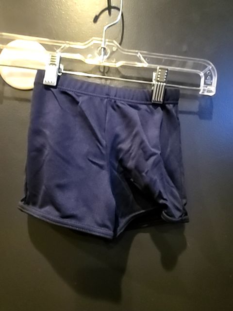 Blue Pizzazz Spandex Shorts, 6 G