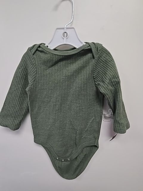 Green Cloud Island Longsleeve Onesie, 6M B