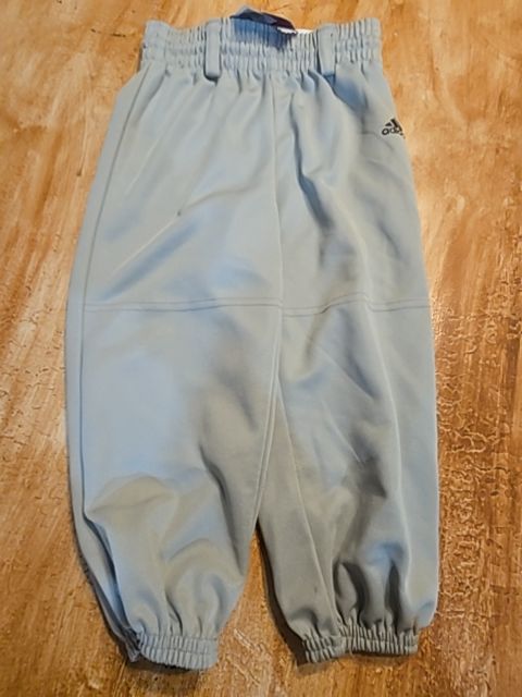 Grey Adidas Baseball Pants, 2XS