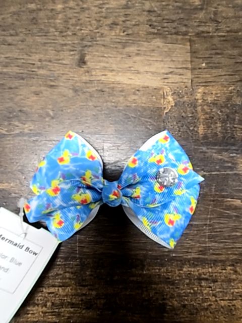 Blue  Mermaid Bow