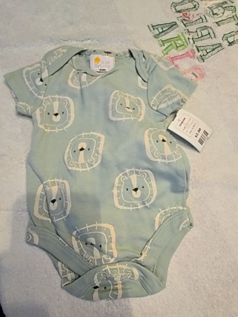 Blue Lion Little Chickadees Onesie, 6-9M B