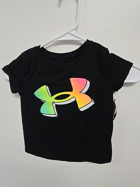 Black/Colorful Under Armour Shirt, 4T G