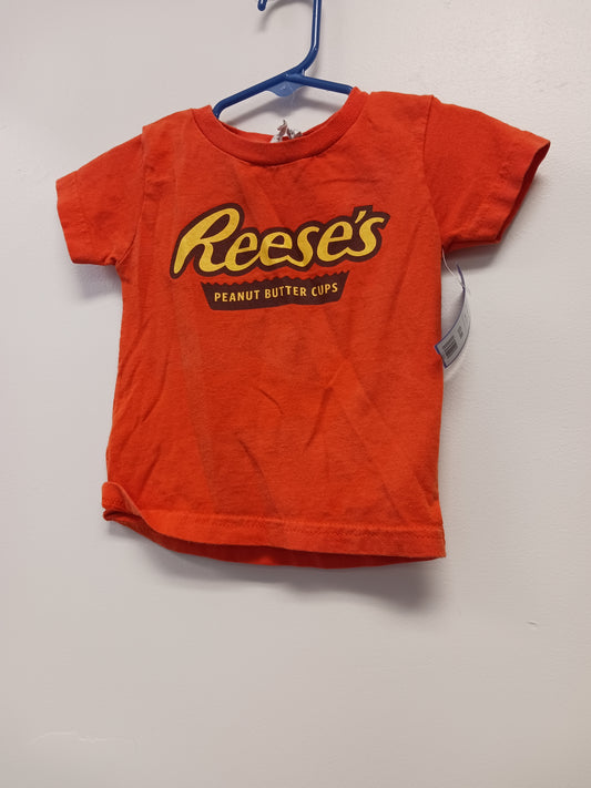 orange Rabbit + Bear Reese's Tshirt, 2T B