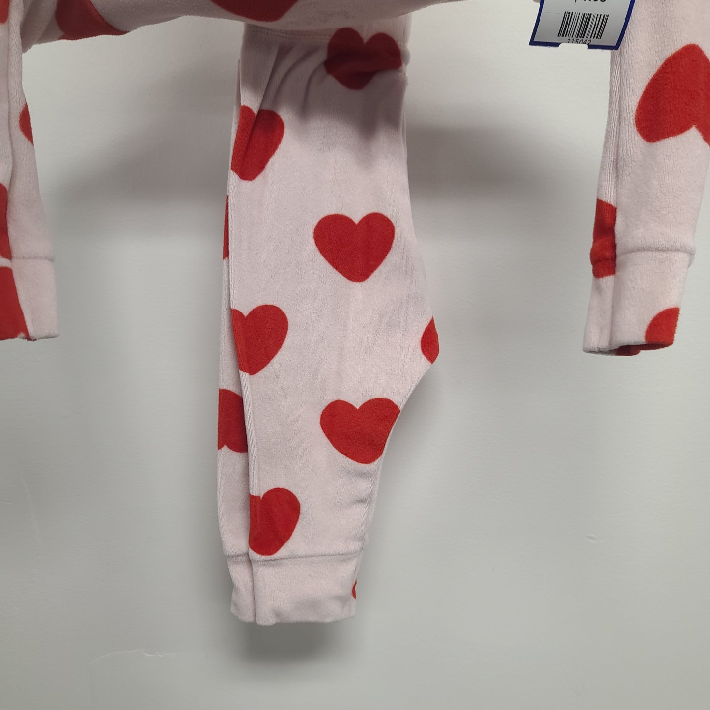 Pink/Red Heart Cat & Jack Pjs, 12M G