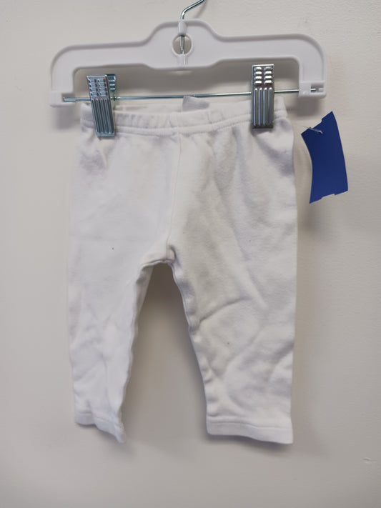 White Carters Leggings, 3M G