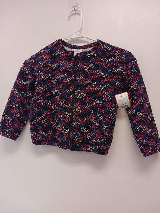 Black/Pink/Blue/White Lularoe Jacket, 6 G