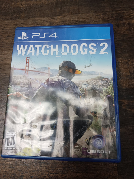 PS4 Watch Dogs 2 Game