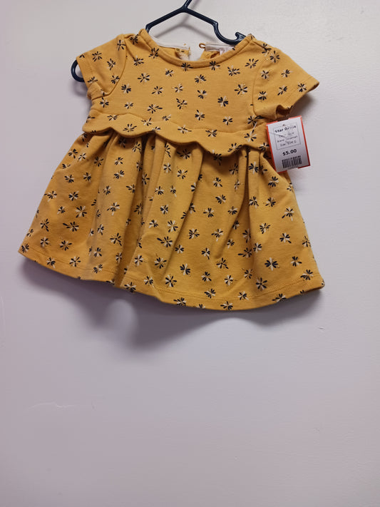 Gold Savannah Star Dress, 12M G