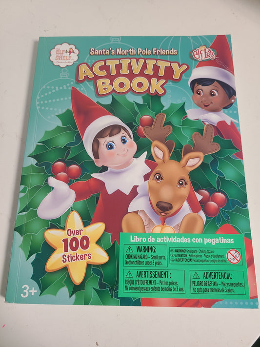 Santas North Pole Friends Activity Book