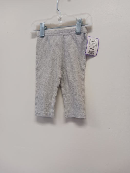 Grey Little Beginnings Leggings, 6M G