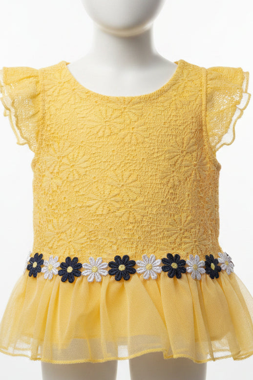 Yellow Swiggles Dress, 3M G
