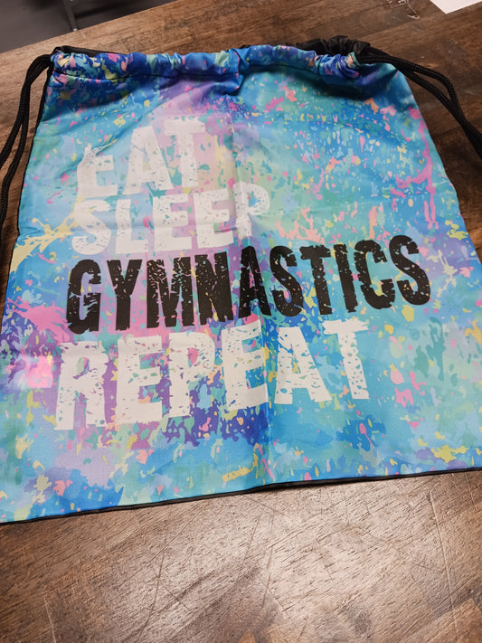 Eat,Sleep Gymnastics book bag
