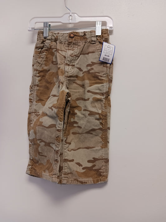Tan Camo OshKosh Pants, 2T B