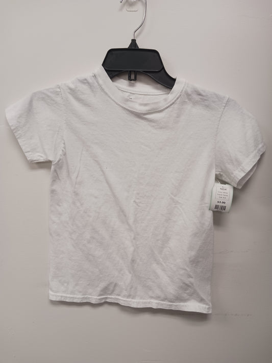 White Hanes Tshirt, 8 B