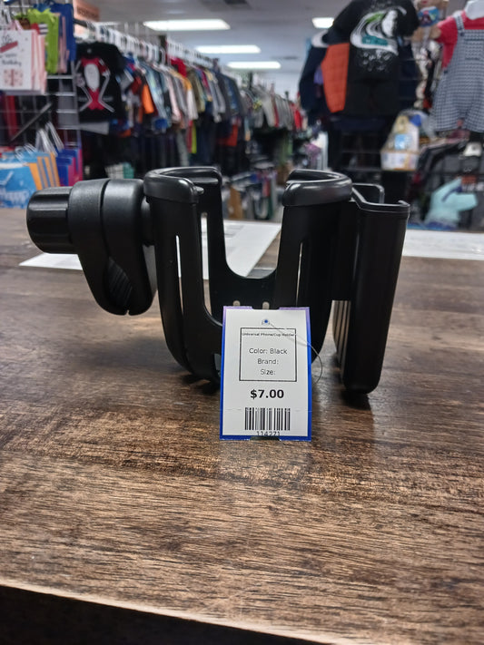 Black  Universal Phone/Cup Holder