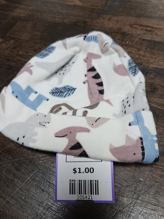 White Dino Gerber Hat, NB B