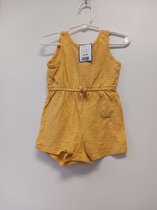 Mustard Old Navy Shorts Romper 18/24m, 18M G