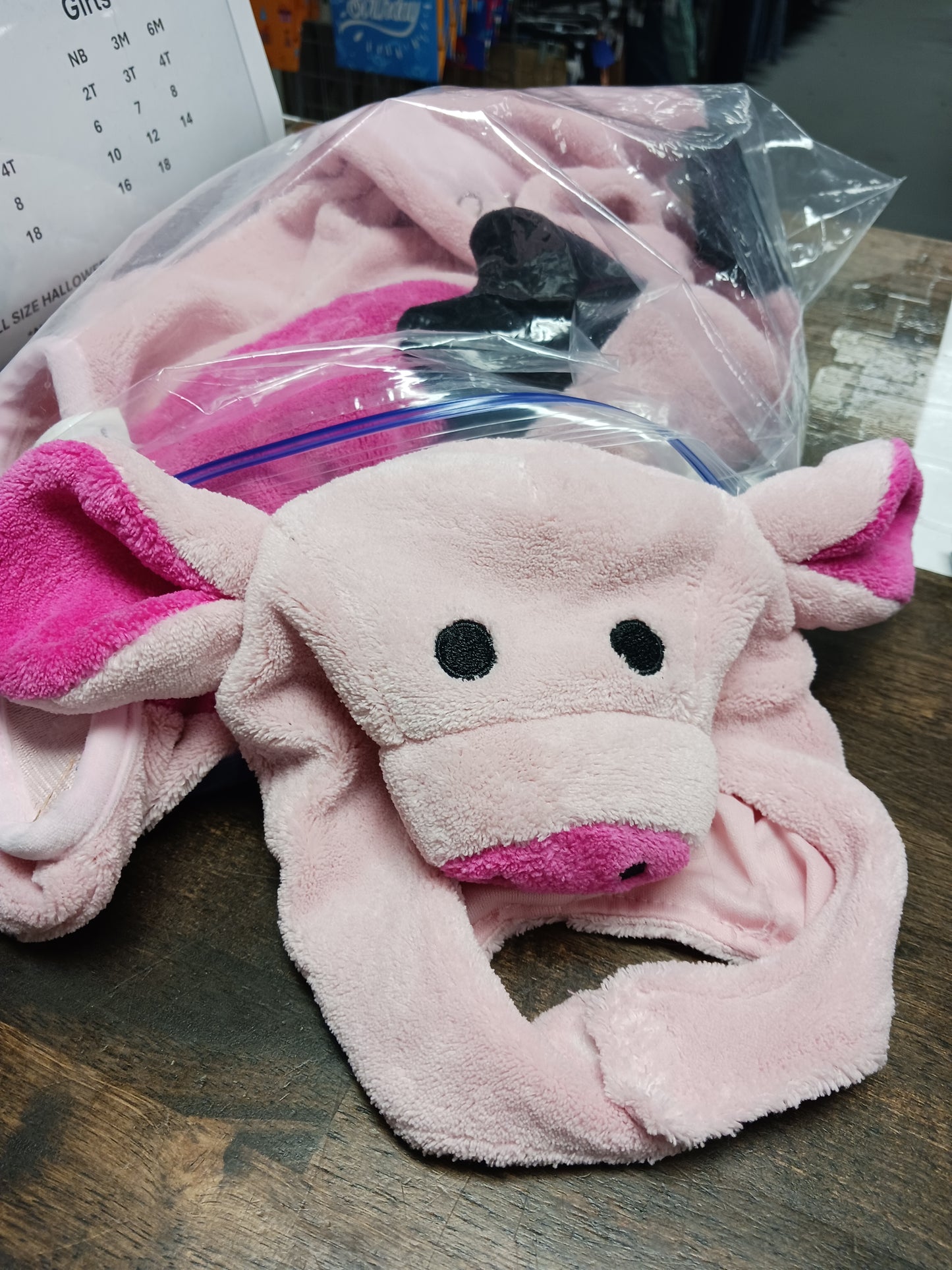 pink Spirit Halloween Pig Costume, 18-24m
