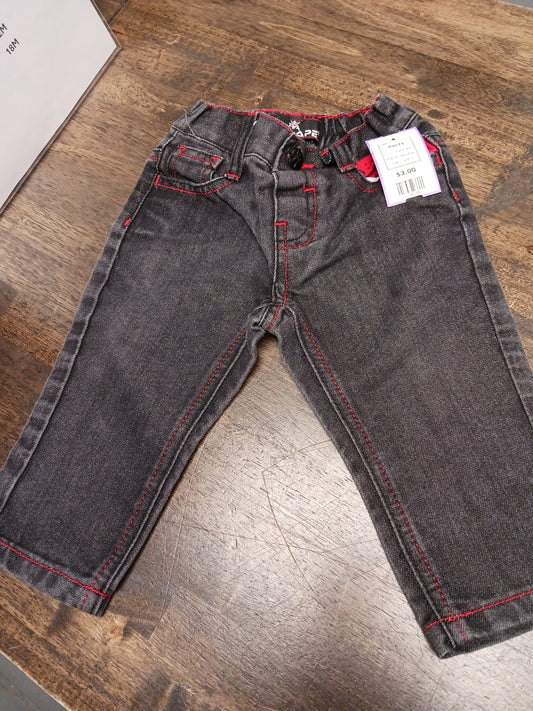 Black Jean Red Ape Pants, 12M B