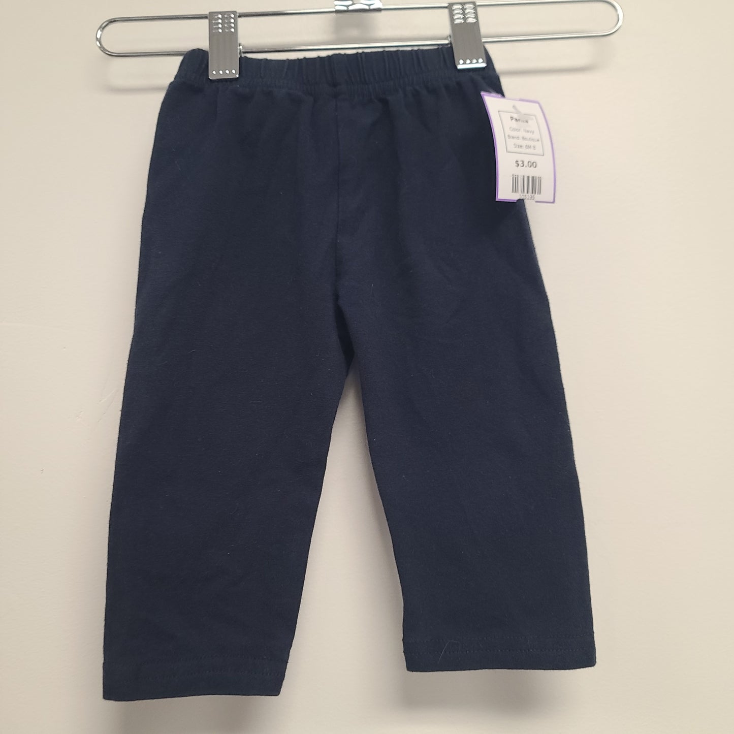 Navy Boutique Pants, 6M B