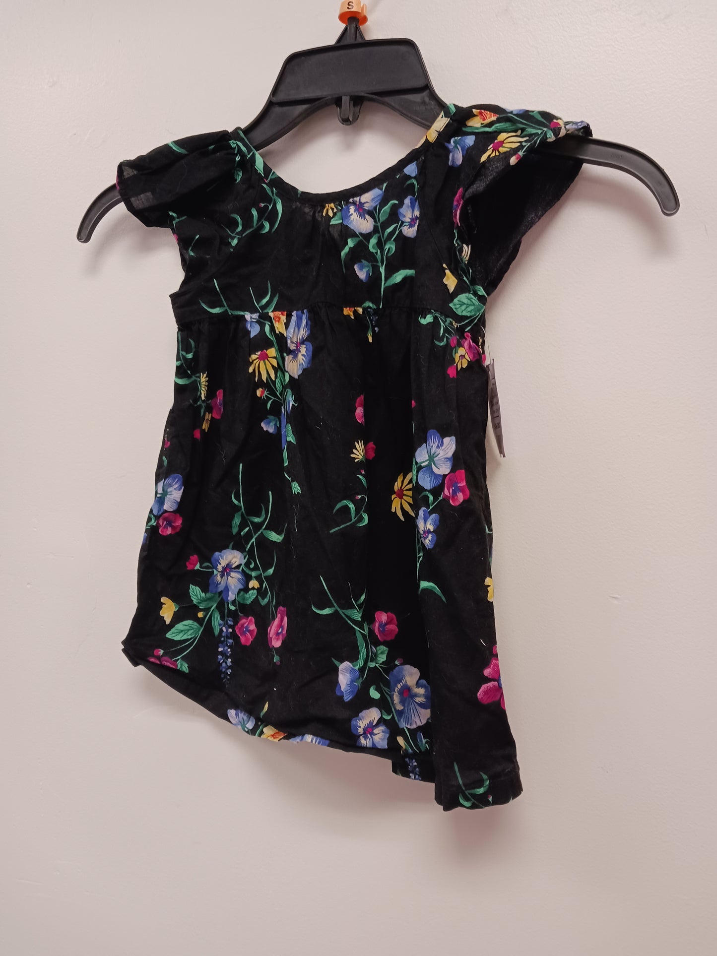 blue Old Navy Flowered Dress 12-18m, 12M G