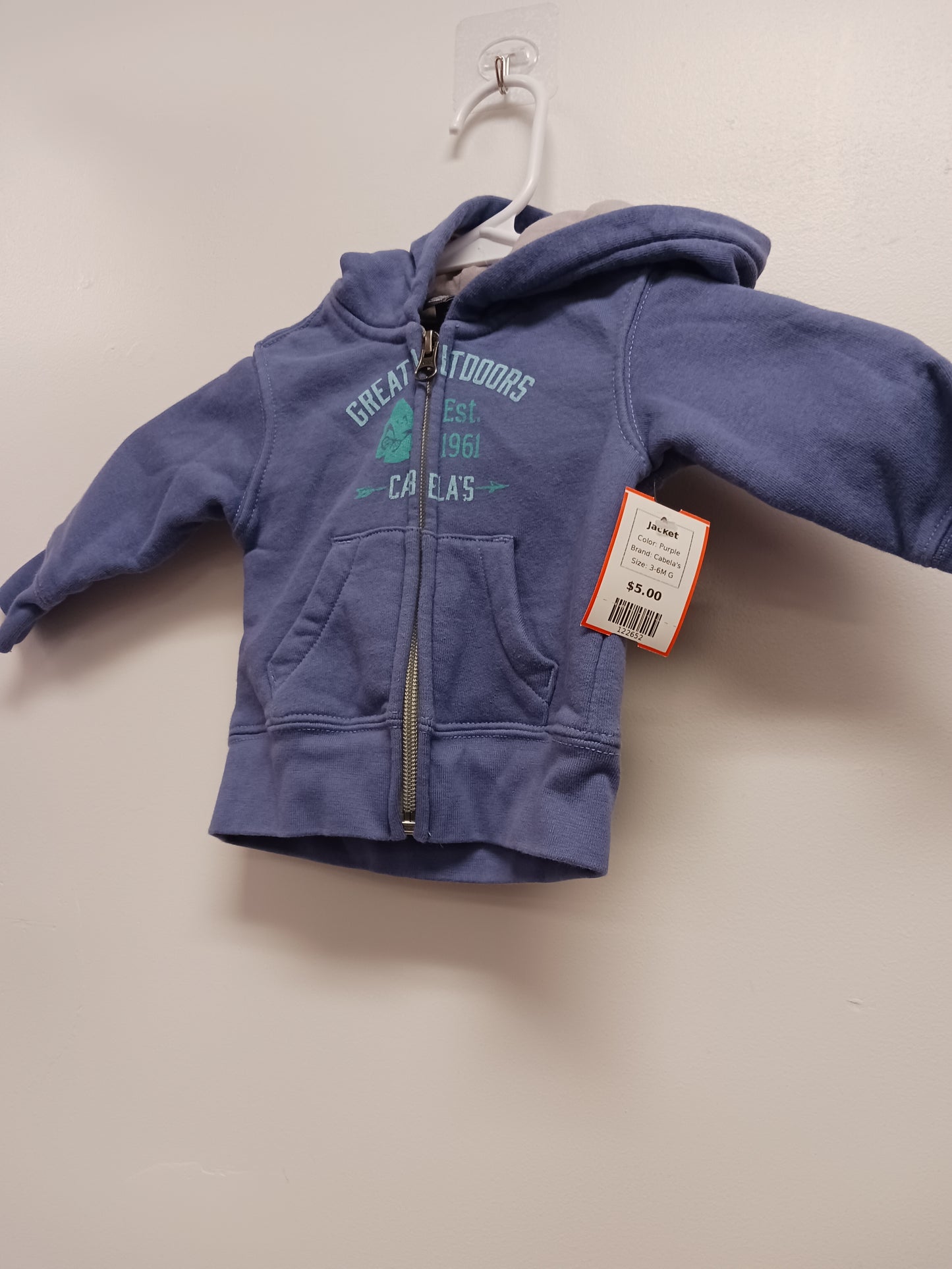 Purple Cabela's Jacket, 3-6M G