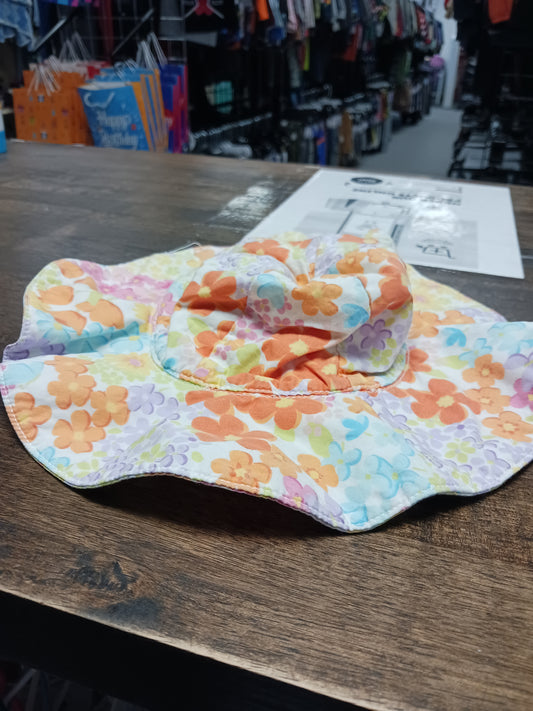 flower gymboree hat, 0-12M
