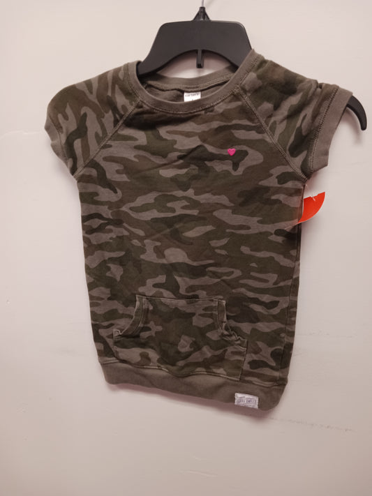 Green Camo Carters Dress, 6 G