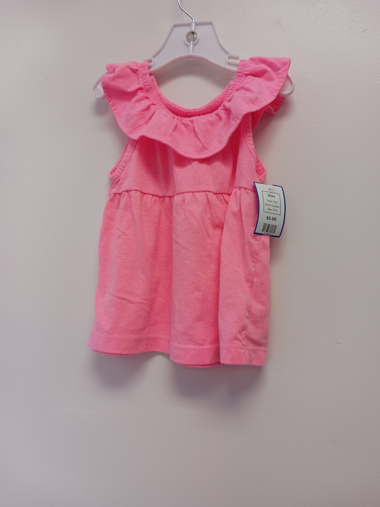 Pink Carters Shirt, 2T G
