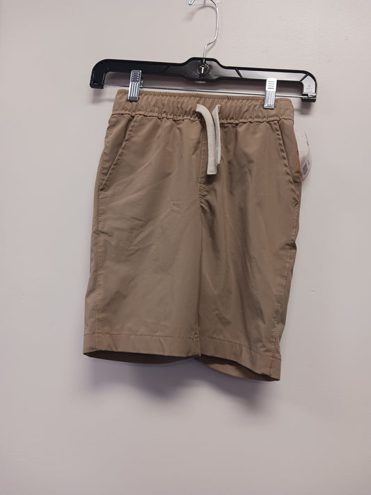 Tan Childrens Place Tie Shorts, 7 B