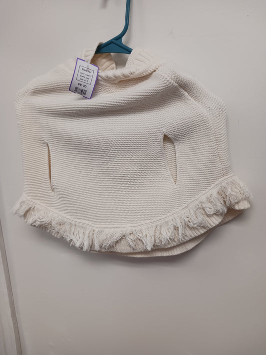 Cream Gap Poncho, 4T G