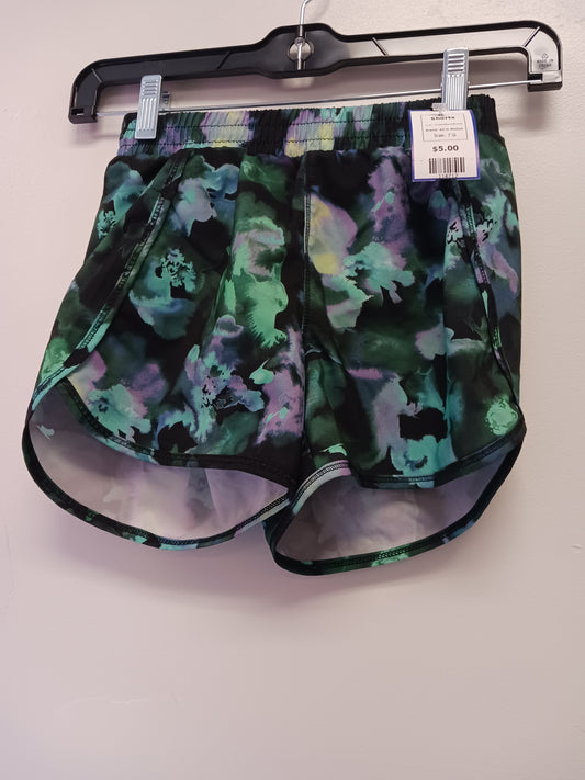 Green/Black/Purple All In Motion Shorts, 7 G