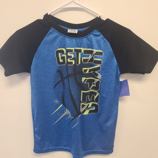 Blue/Black Buzzer Beater Shirt, 8 B