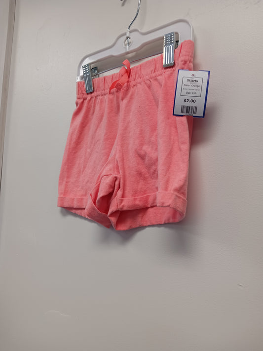 Orange Wonder Nation Shorts, 6 G