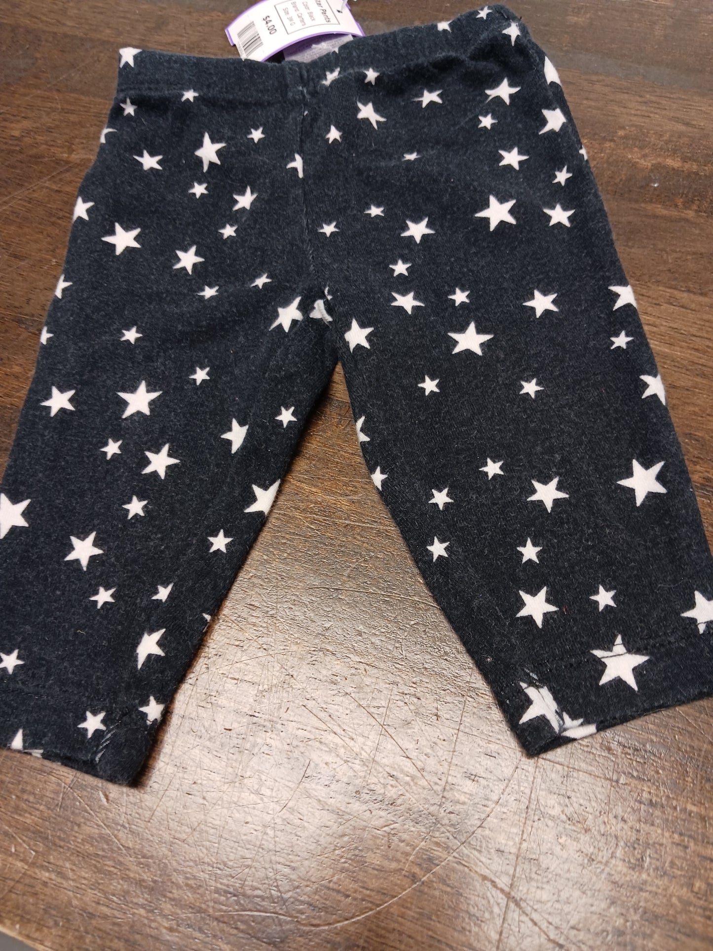 Black Carters Star Pants, 3M G
