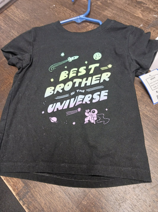 Black Space Cat & Jack Shirt, 18M B