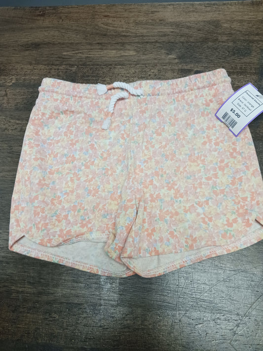 orange OshKosh Flowered Shorts, 4T G