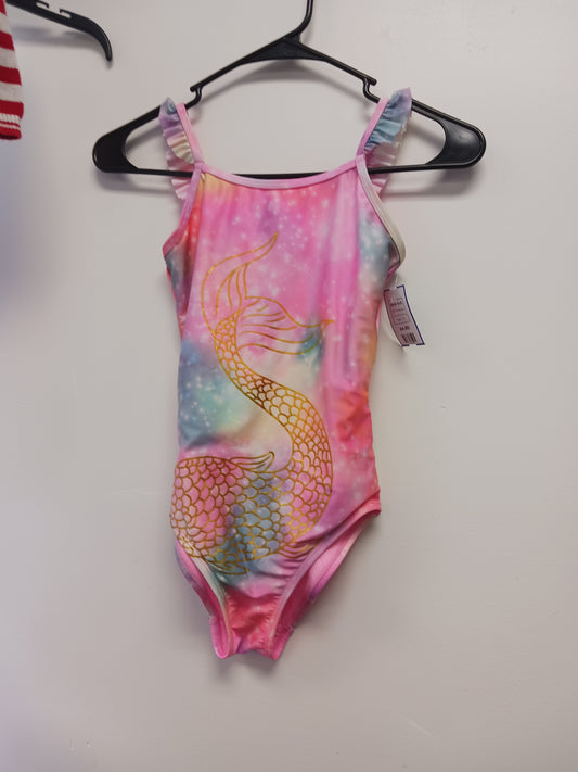 Pink Mermaid Making Waves Swim Suit, 7 G