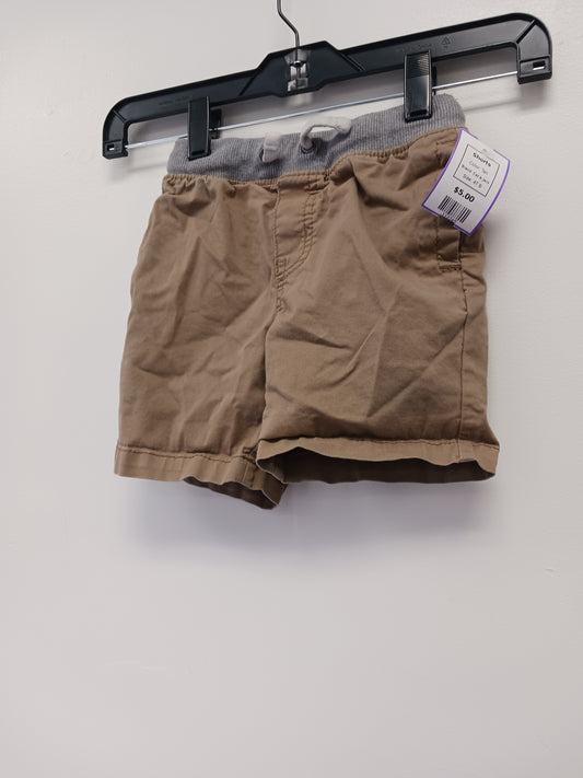 Tan Cat & Jack Shorts, 4T B