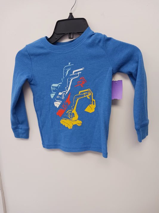 Blue Digger Jumping Bean Longsleeve Shirt, 5T B