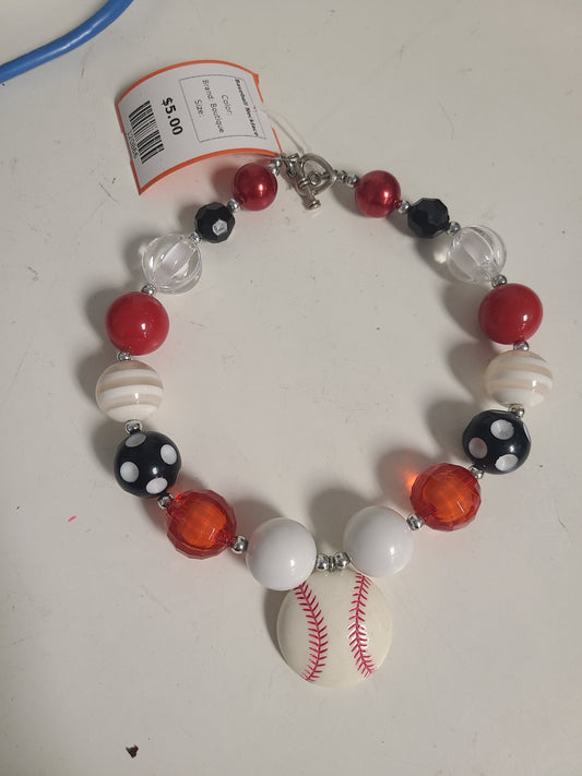 Boutique Baseball Necklace