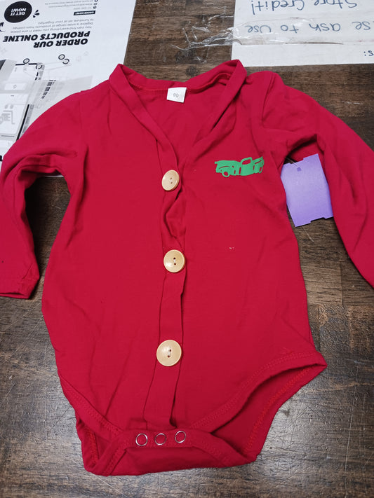 red Boutique Christmas Onesie, 12M B