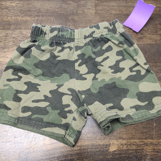 green Garanimals Camo Shorts, 18M B