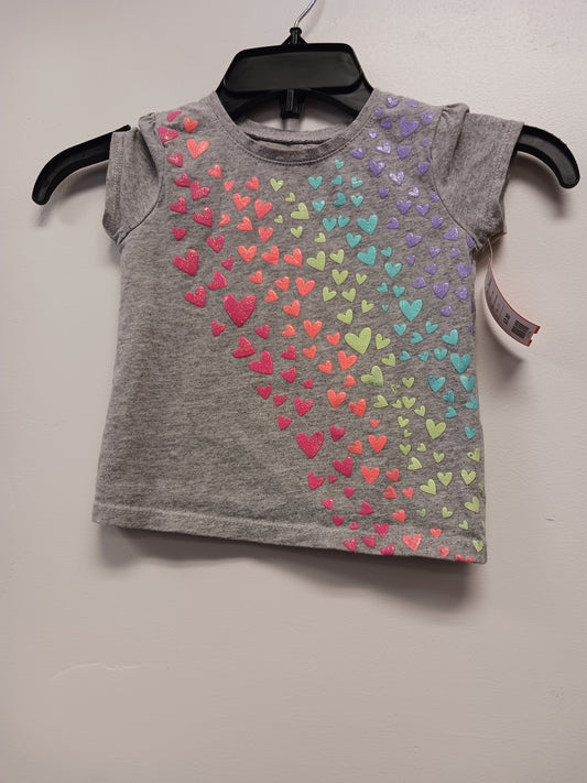 Grey Garanimals Heart Tshirt, 2T G