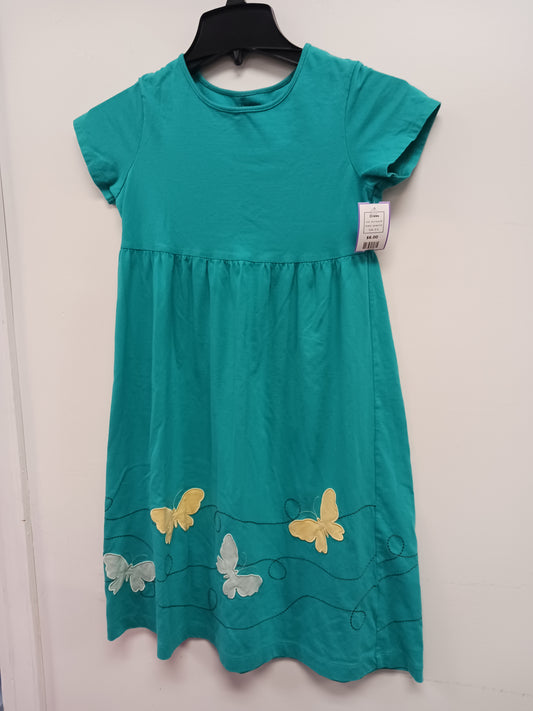 Blue Butterfly Lands End Dress, 8 G