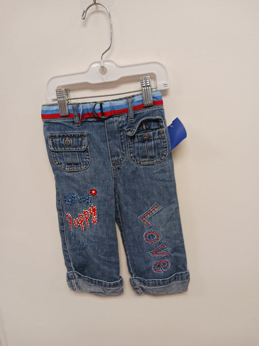 Blue Arizona Little Puppy Jeans, 12M G