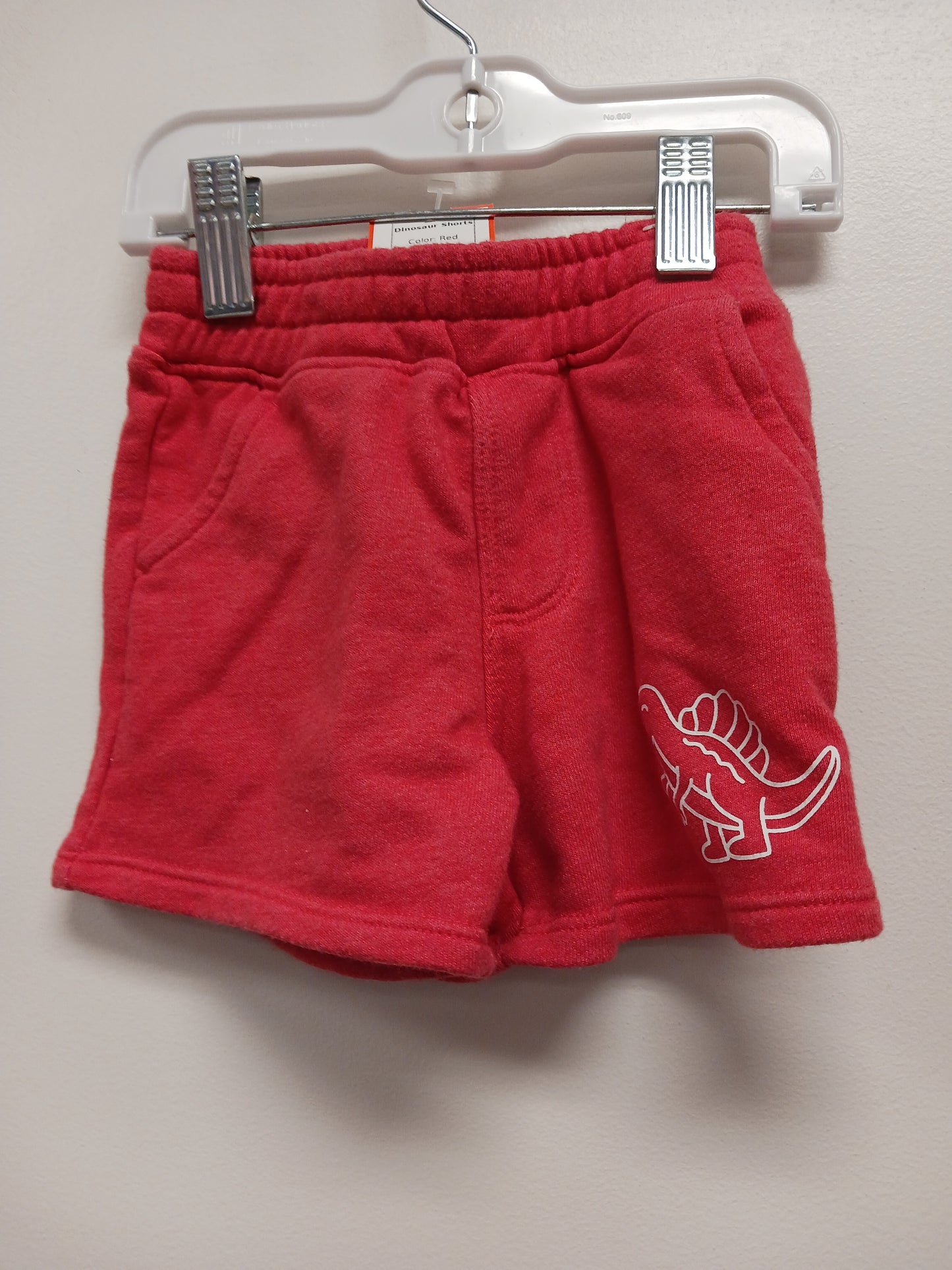 Red Garanimals Dinosaur Shorts, 18M B