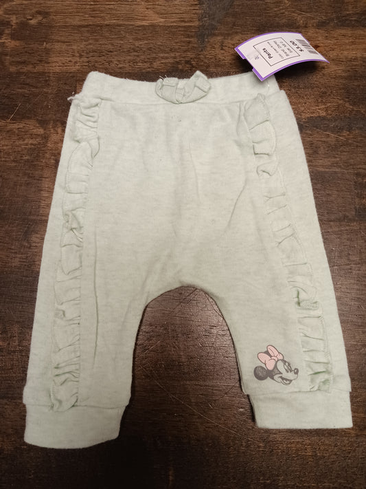 Green Minnie Disney Pants, NB G