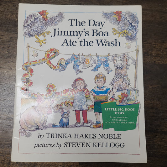 The Day Jimmy's Boa Ate The Wash Book